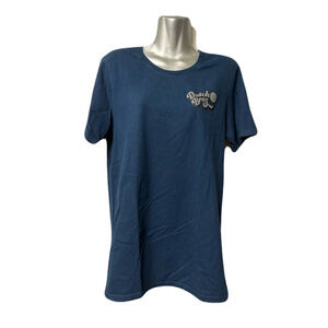 Dutch Bros Short Sleeve, Dark Blue Iconic Tee